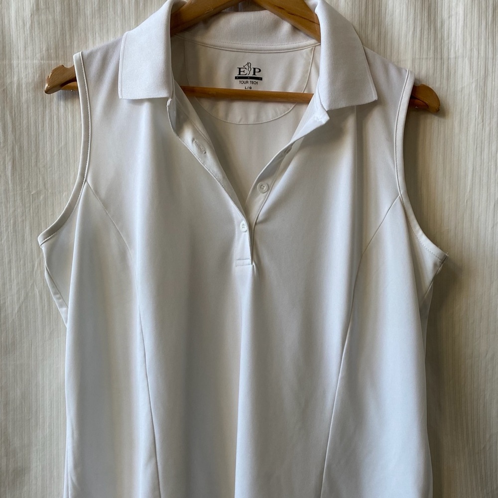 EP Tour Tech Women’s sleeveless golf polo